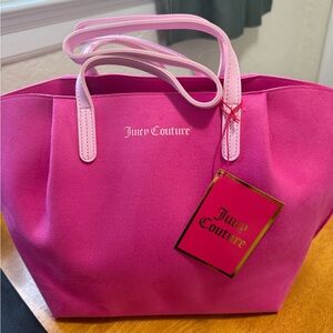 Juicy Couture Fuchsia Tote Bag